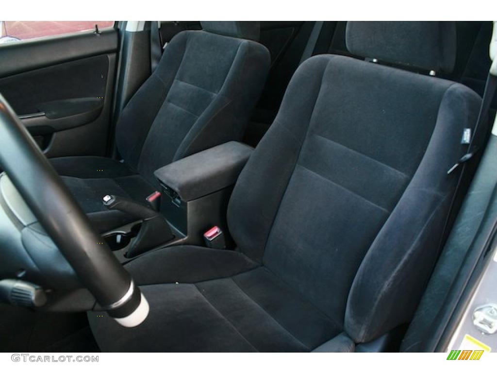 2003 Accord EX Sedan - Satin Silver Metallic / Black photo #7