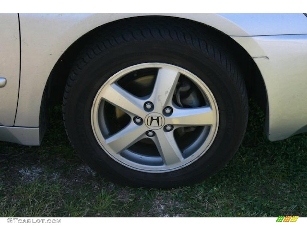 2003 Accord EX Sedan - Satin Silver Metallic / Black photo #9
