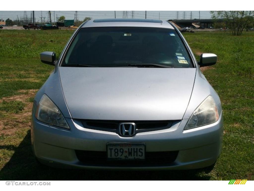 2003 Accord EX Sedan - Satin Silver Metallic / Black photo #10