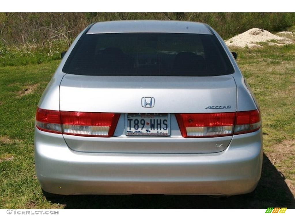 2003 Accord EX Sedan - Satin Silver Metallic / Black photo #15