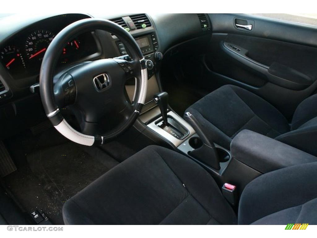 2003 Accord EX Sedan - Satin Silver Metallic / Black photo #20