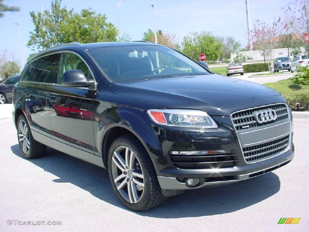 2007 Q7 4.2 Premium quattro - Phantom Black Pearl Effect / Black photo #7