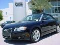 Brilliant Black - A4 2.0T Cabriolet Photo No. 1