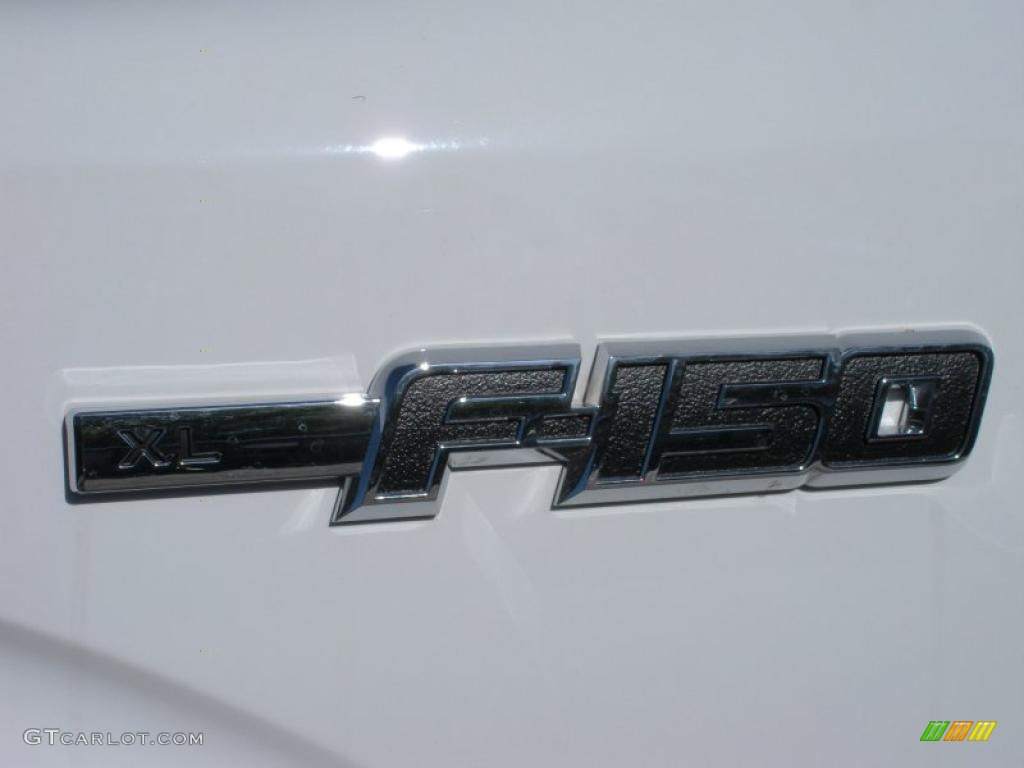 2010 F150 XL Regular Cab - Oxford White / Medium Stone photo #4