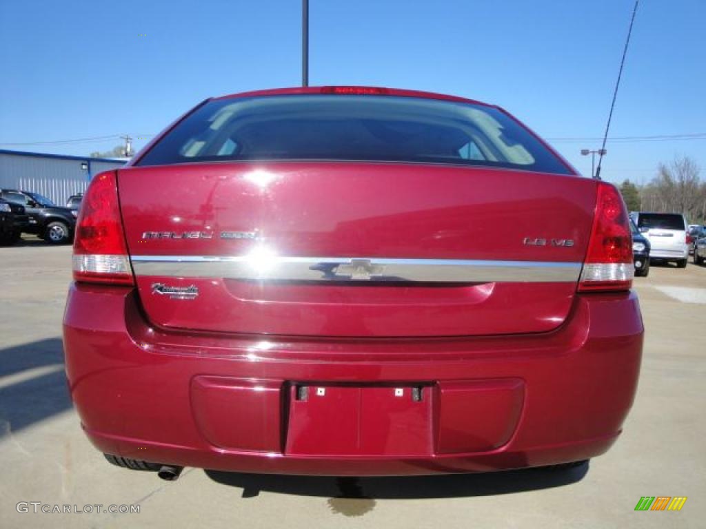 2004 Malibu Maxx LS Wagon - Sport Red Metallic / Neutral photo #4