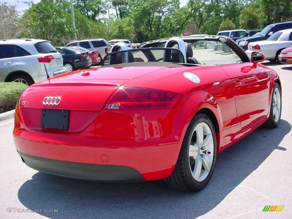 2009 TT 2.0T Roadster - Brilliant Red / Black photo #6