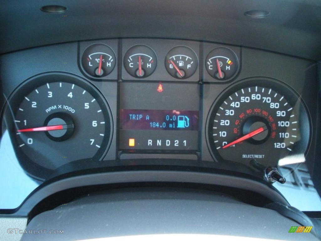 2010 F150 XL SuperCab - Ingot Silver Metallic / Medium Stone photo #8