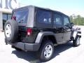 2010 Black Jeep Wrangler Unlimited Sport 4x4  photo #8