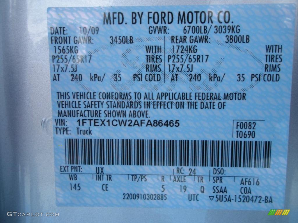 2010 F150 XL SuperCab - Ingot Silver Metallic / Medium Stone photo #12