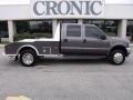 Dark Shadow Gray Metallic 2002 Ford F450 Super Duty XLT SuperCab Chassis