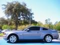 2007 Tungsten Grey Metallic Ford Mustang V6 Premium Coupe  photo #2