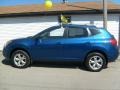 2008 Indigo Blue Metallic Nissan Rogue SL AWD  photo #2