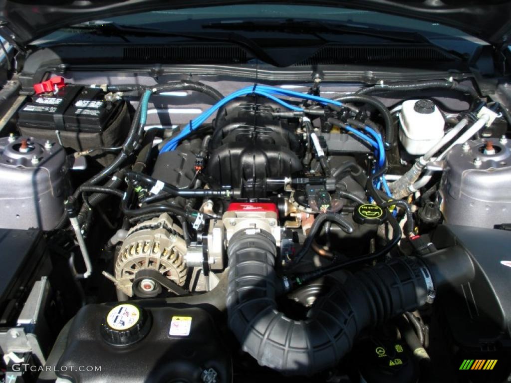 2007 Mustang V6 Premium Coupe - Tungsten Grey Metallic / Dark Charcoal photo #24