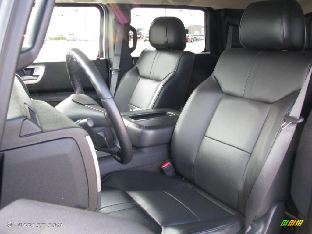 2009 H2 SUV Silver Ice - Limited Edition Silver Ice / Ebony Black photo #4