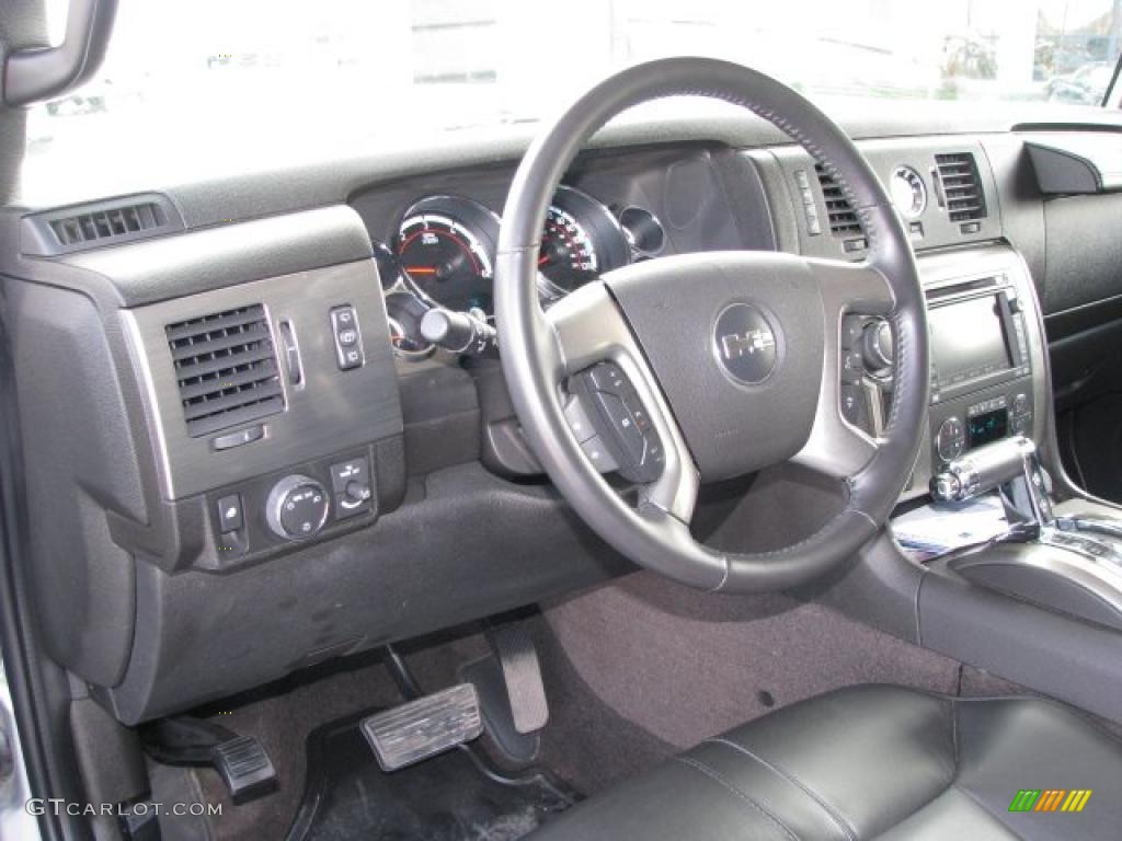 2009 H2 SUV Silver Ice - Limited Edition Silver Ice / Ebony Black photo #5