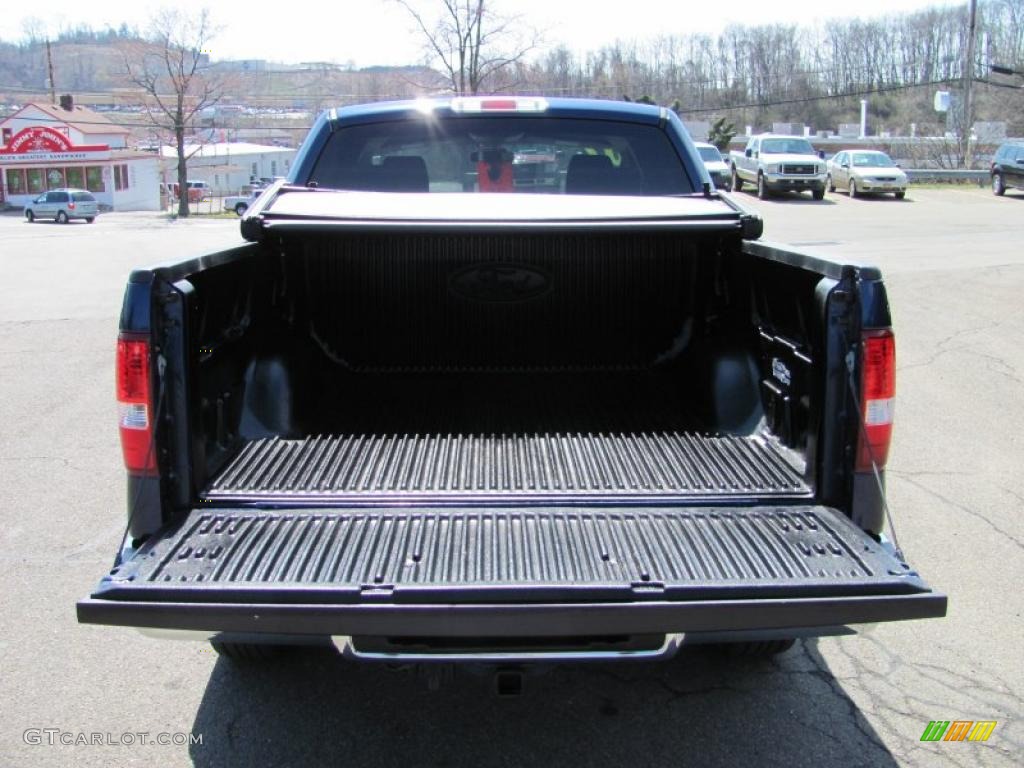 2007 F150 XLT SuperCrew 4x4 - Dark Blue Pearl Metallic / Medium Flint photo #5