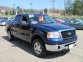2007 Dark Blue Pearl Metallic Ford F150 XLT SuperCrew 4x4  photo #6