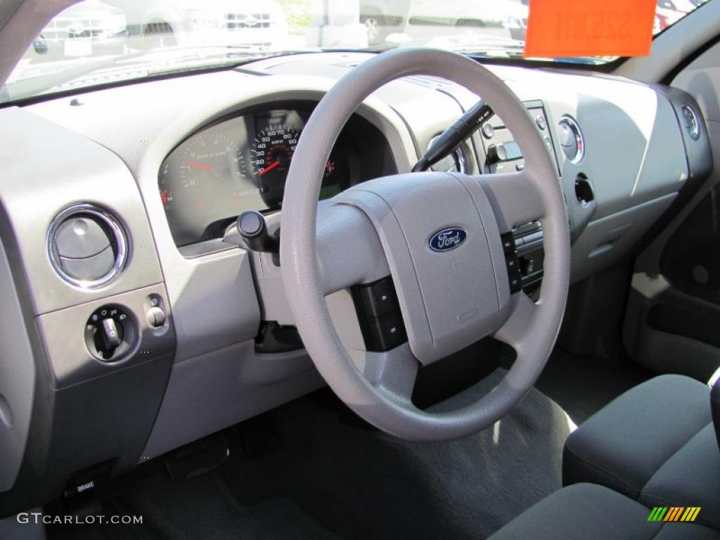 2007 F150 XLT SuperCrew 4x4 - Dark Blue Pearl Metallic / Medium Flint photo #7