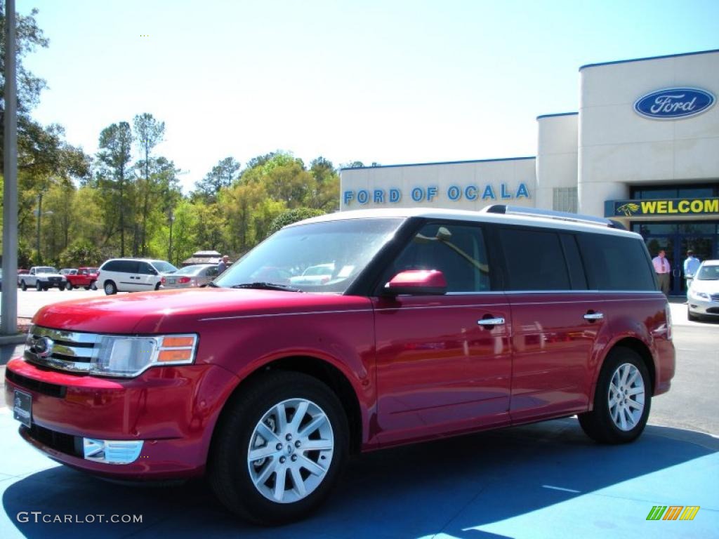 Redfire Metallic Ford Flex