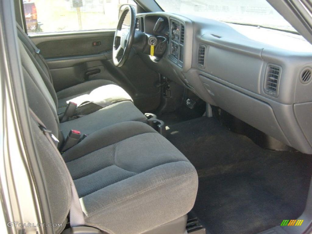 2003 Silverado 1500 LS Regular Cab - Light Pewter Metallic / Dark Charcoal photo #16