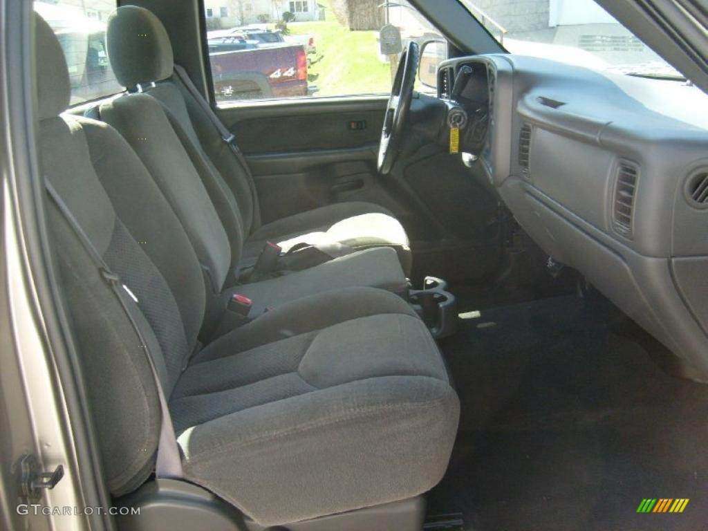2003 Silverado 1500 LS Regular Cab - Light Pewter Metallic / Dark Charcoal photo #17