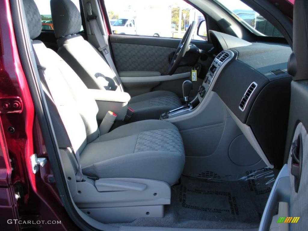 2007 Equinox LS - Deep Ruby Metallic / Light Gray photo #15