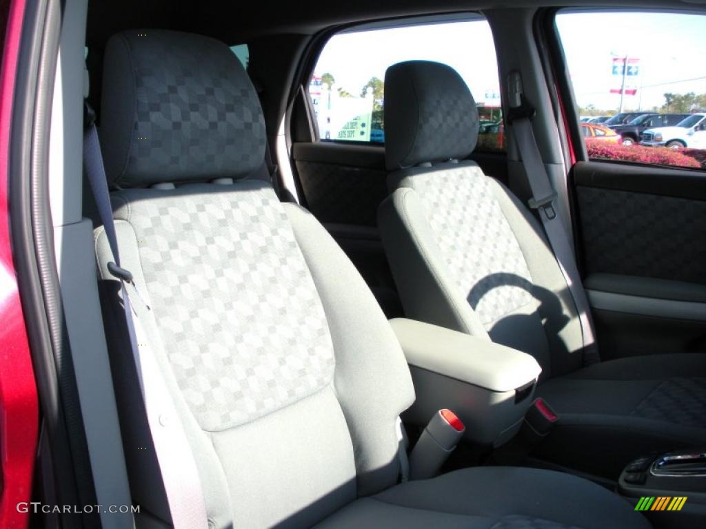 2007 Equinox LS - Deep Ruby Metallic / Light Gray photo #16