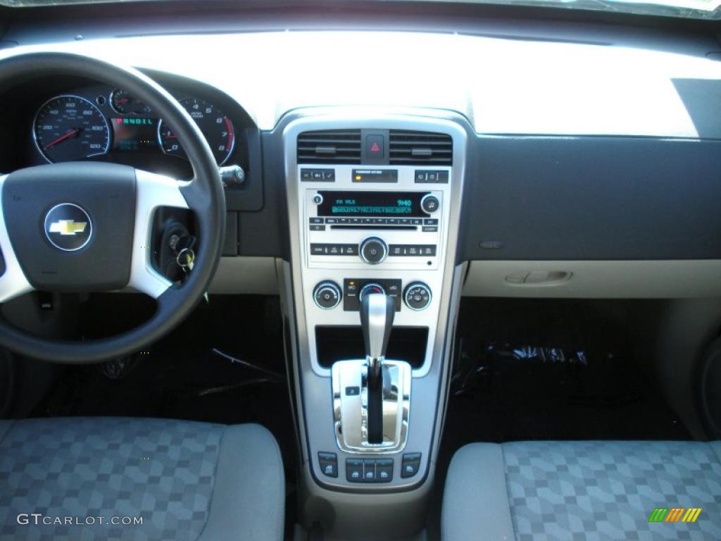 2007 Equinox LS - Deep Ruby Metallic / Light Gray photo #17