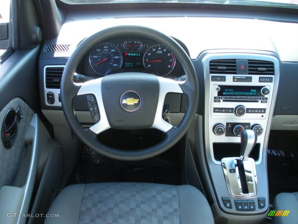 2007 Equinox LS - Deep Ruby Metallic / Light Gray photo #18