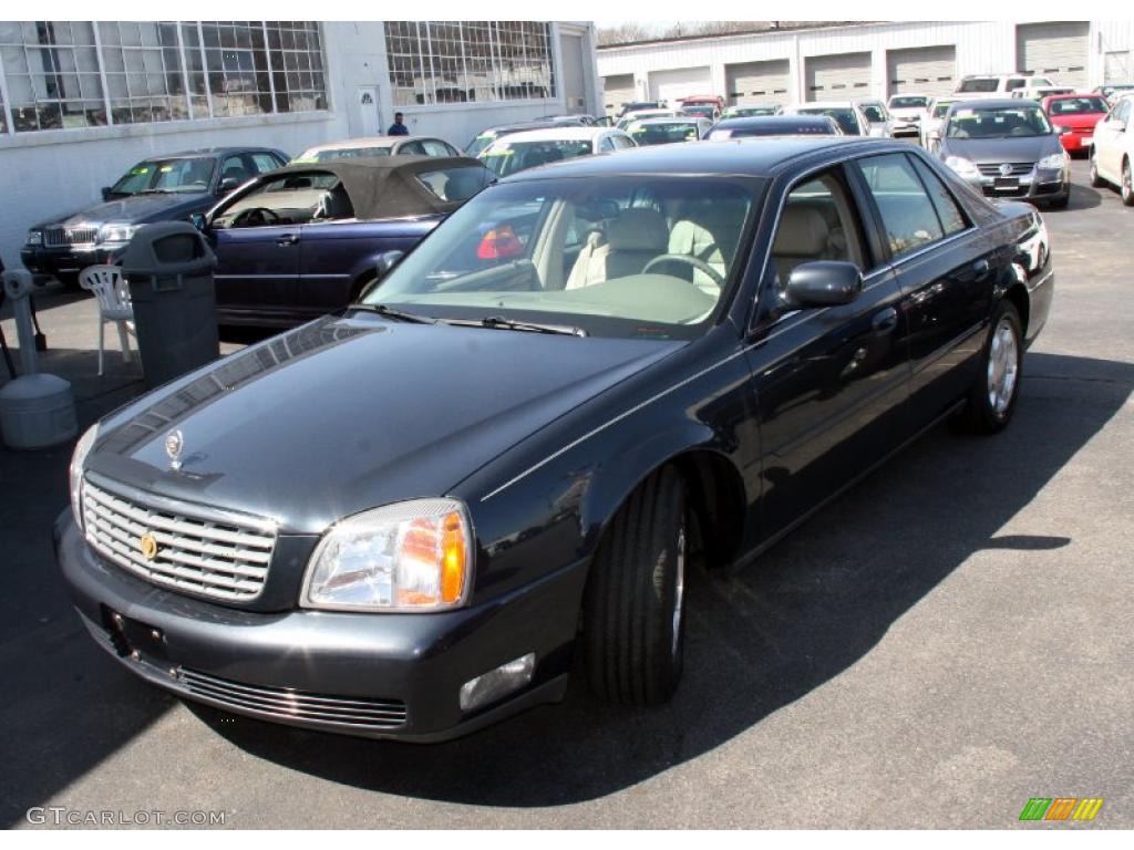 2000 DeVille Sedan - Midnight Blue / Neutral Shale photo #1