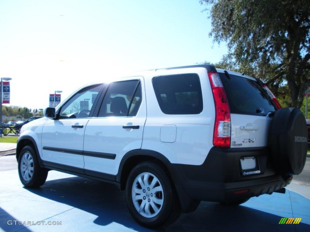 2006 CR-V EX - Taffeta White / Ivory photo #3