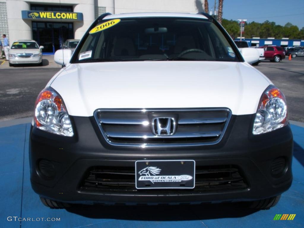 2006 CR-V EX - Taffeta White / Ivory photo #8