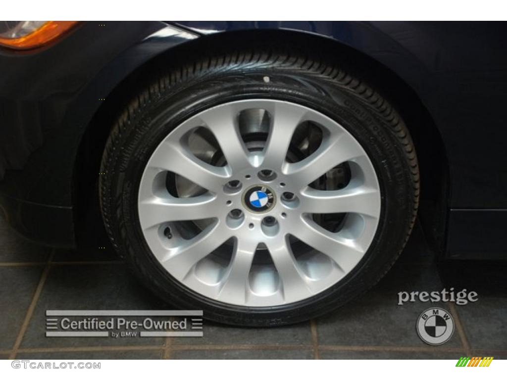 2007 3 Series 335i Sedan - Monaco Blue Metallic / Beige photo #7