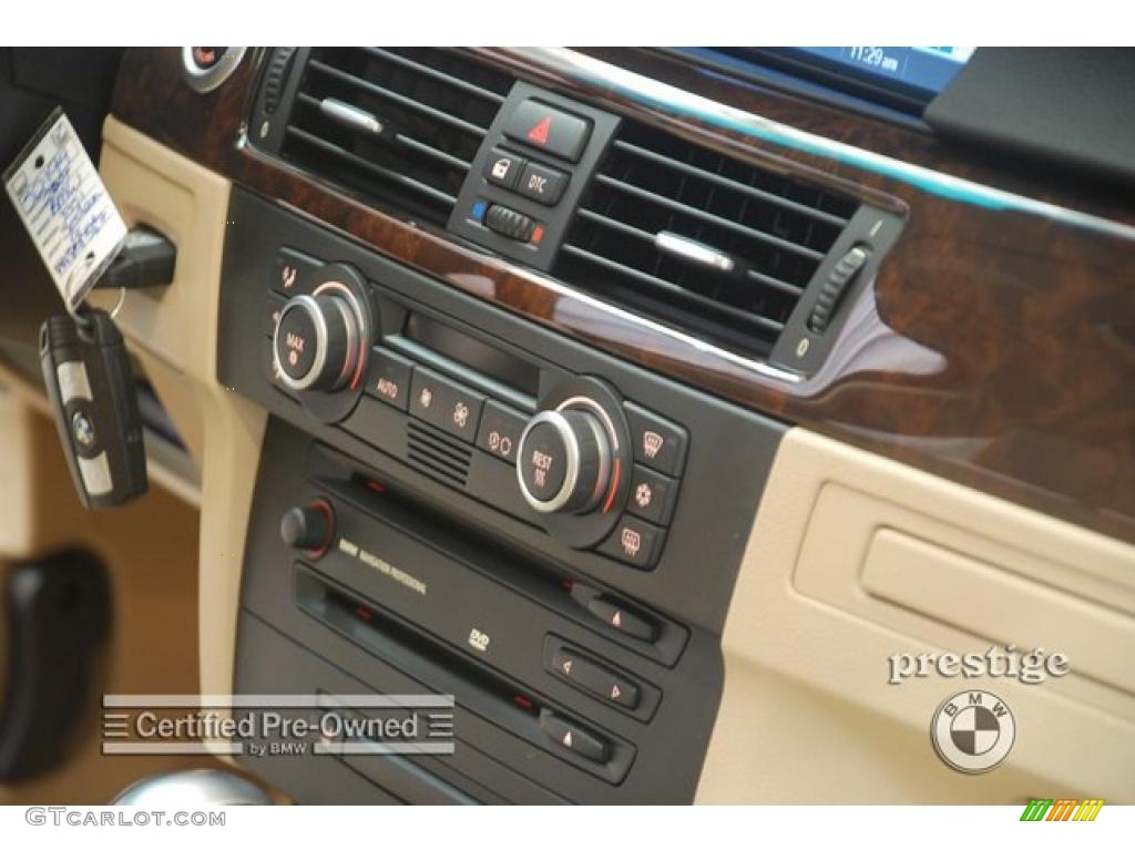 2007 3 Series 335i Sedan - Monaco Blue Metallic / Beige photo #15