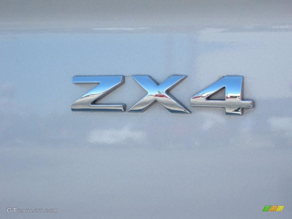 2005 Focus ZX4 SES Sedan - CD Silver Metallic / Dark Flint/Light Flint photo #9