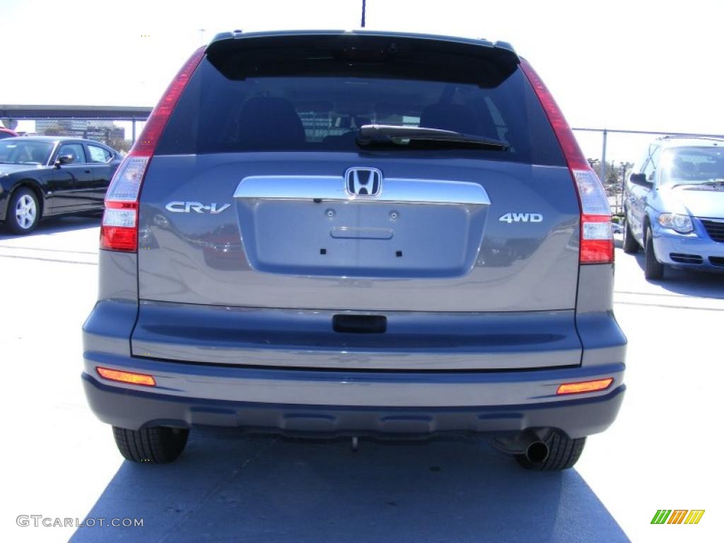 2010 CR-V EX-L AWD - Polished Metal Metallic / Black photo #6