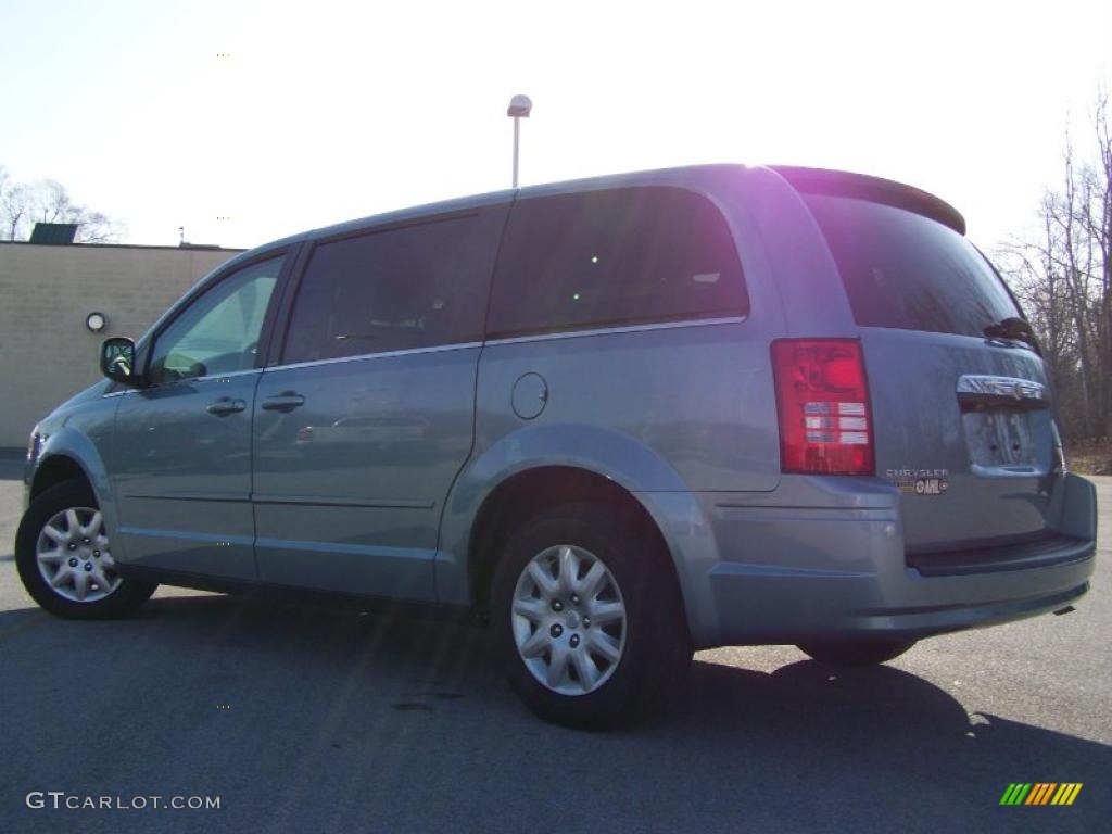 2009 Town & Country LX - Clearwater Blue Pearl / Medium Slate Gray/Light Shale photo #3