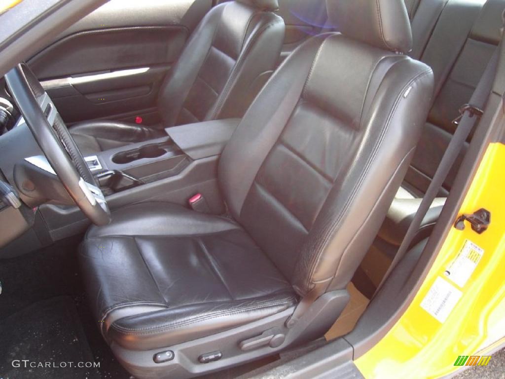 2007 Mustang V6 Premium Coupe - Grabber Orange / Dark Charcoal photo #12