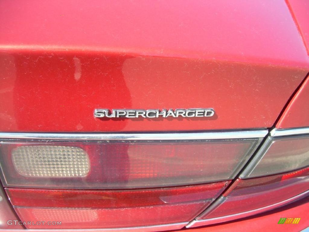 1999 Park Avenue Ultra Supercharged - Santa Fe Red Pearl / Medium Gray photo #9