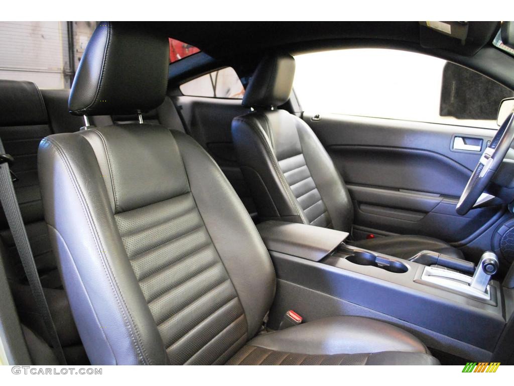 2005 Mustang GT Premium Coupe - Legend Lime Metallic / Dark Charcoal photo #24