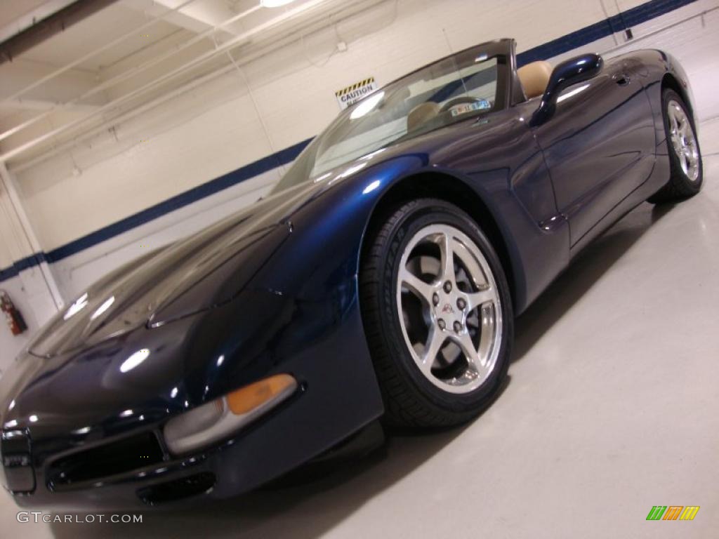 Navy Blue Metallic Chevrolet Corvette