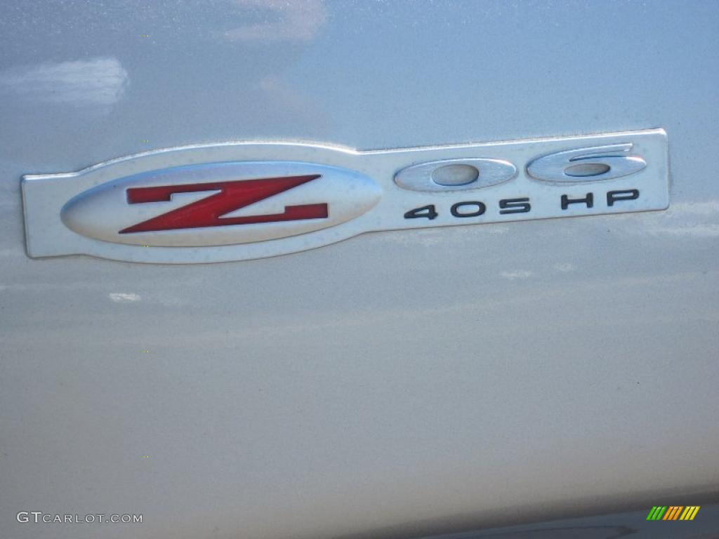 2004 Corvette Z06 - Machine Silver Metallic / Black photo #10