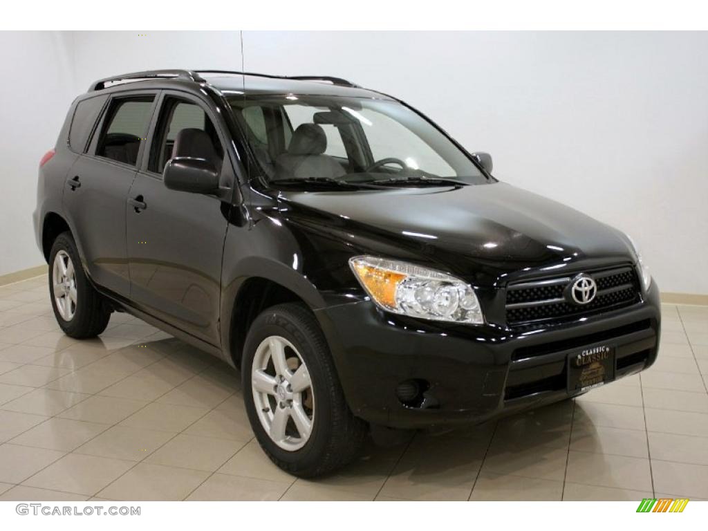 2006 RAV4  - Black / Taupe photo #1