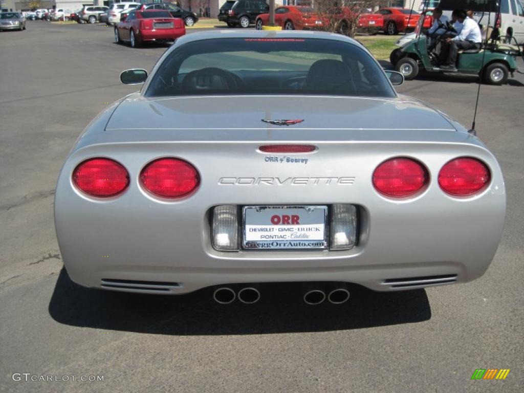 2004 Corvette Z06 - Machine Silver Metallic / Black photo #16