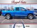 2007 Electric Blue Pearl Dodge Ram 1500 Big Horn Edition Quad Cab 4x4  photo #1