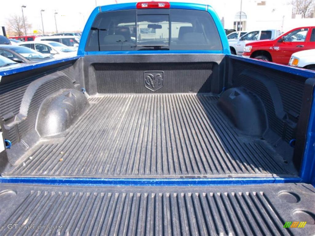 2007 Ram 1500 Big Horn Edition Quad Cab 4x4 - Electric Blue Pearl / Medium Slate Gray photo #5