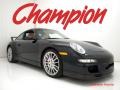 Basalt Black Metallic 2007 Porsche 911 Carrera 4S Coupe