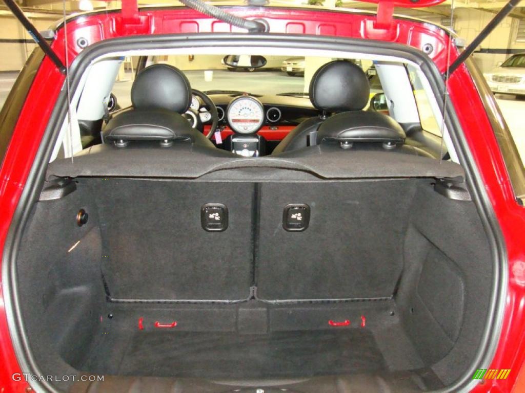 2007 Cooper Hardtop - Chili Red / Punch Carbon Black photo #20