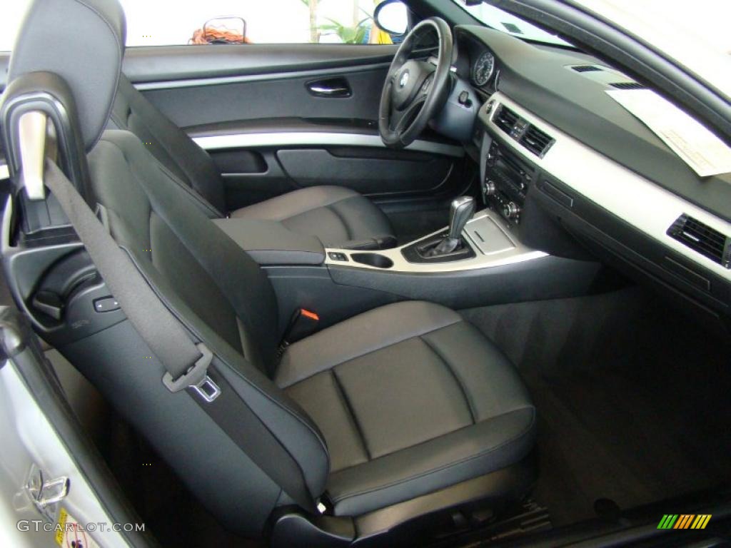 2007 3 Series 328i Convertible - Titanium Silver Metallic / Black photo #11
