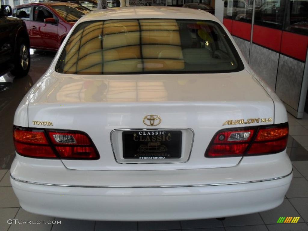 1999 Avalon XLS - White Diamond Pearl / Ivory photo #8